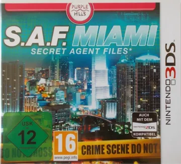 Secret Agent Files - Miami (Europe) (En,Fr,De,Nl) box cover front